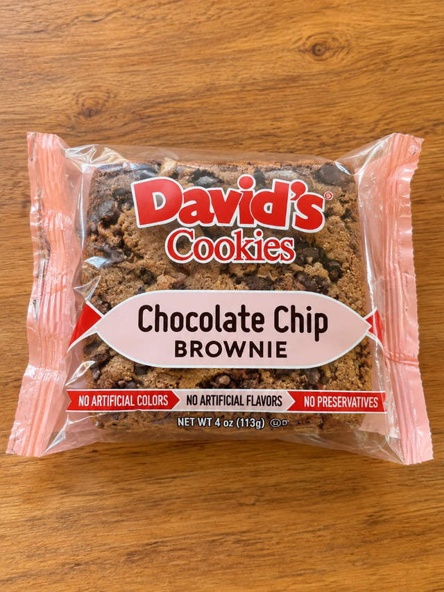 Chocolate Chip Brownies.