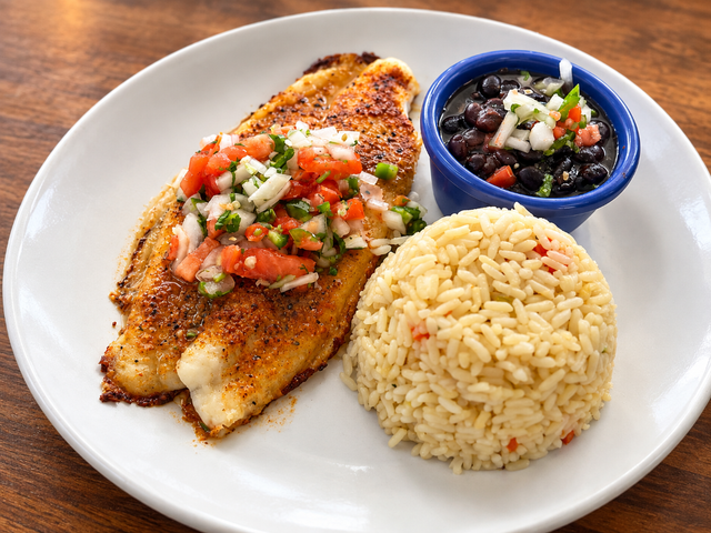 Blackened  Fish Plate.