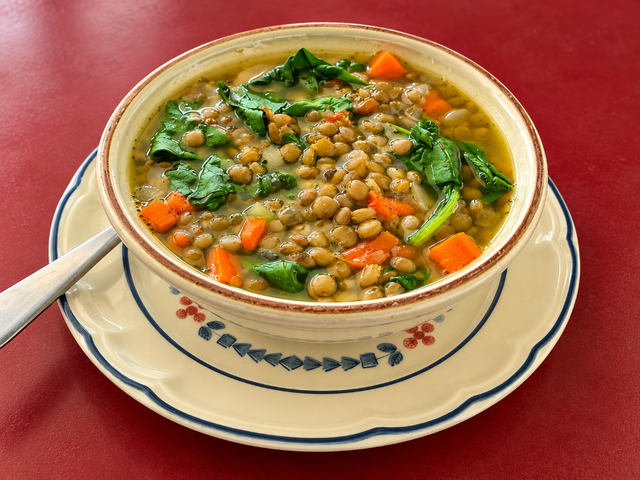 (Monday) Lentils.