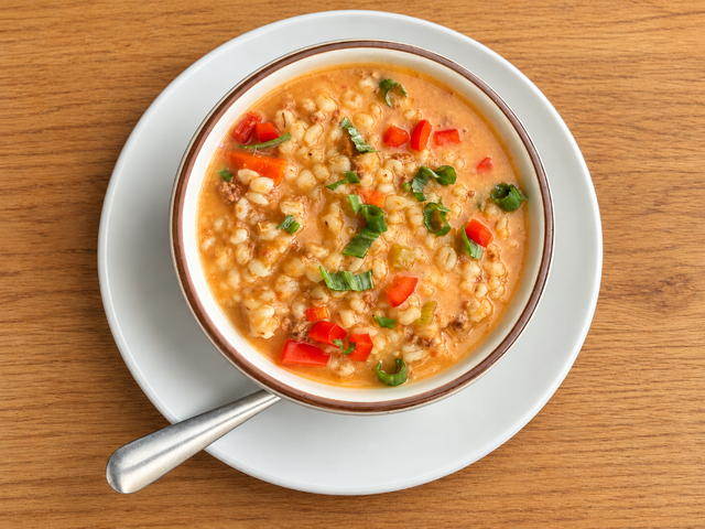 (Sunday) Beef Barley Soup.