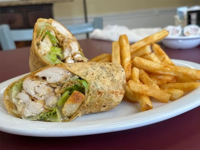 Chicken Caesar Wrap.