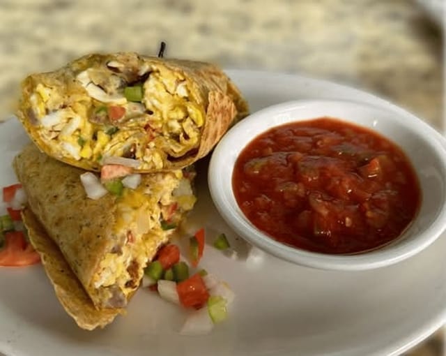 Southwest Breakfast Burrito.