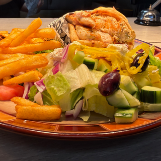 Chicken Gyro Combo Wrap
